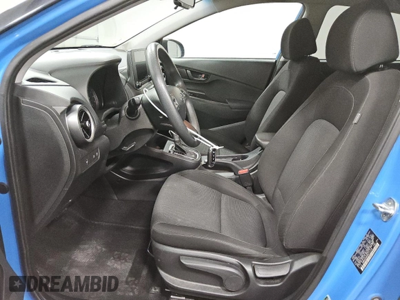2022 Hyundai Kona SEL with VIN KM8K6CAB0NU771174, listed as a Copart auction lot 45456695 with 34,120 mi miles and Clean Title. Bid and sale history available at DreamBid. Image 7.