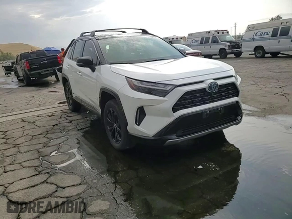 2023 Toyota RAV4 Hybrid XSE z VIN JTME6RFV5PJ035603, wystawiony jako Copart lot #58802745 z przebiegiem 22 750 mil mil oraz Szkoda całkowita • Salvage title. Historia ofert i sprzedaży dostępna na DreamBid. Obrazek 14.