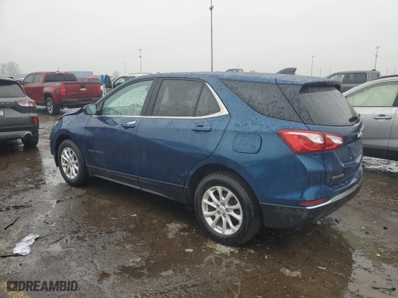 2020 Chevrolet Equinox LT with VIN 3GNAXJEV1LL266653, listed as a Copart auction lot 46969255 with 52,789 mi miles and Non Repairable. Bid and sale history available at carsss.com. Image 2.