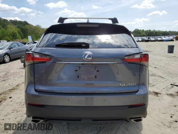 2016 Lexus NX 200t z VIN JTJBARBZ7G2087980, wystawiony jako Copart lot #55155605 z przebiegiem 69 407 mil mil oraz Szkoda całkowita • Salvage title. Historia ofert i sprzedaży dostępna na DreamBid. Obrazek 6.