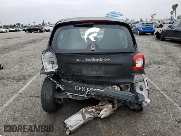 2016 Smart fortwo Passion with VIN WMEFJ5DA1GK062837, listed as a Copart auction lot 59629665 with 58,836 mi miles and Salvage title. Bid and sale history available at DreamBid. Image 6.