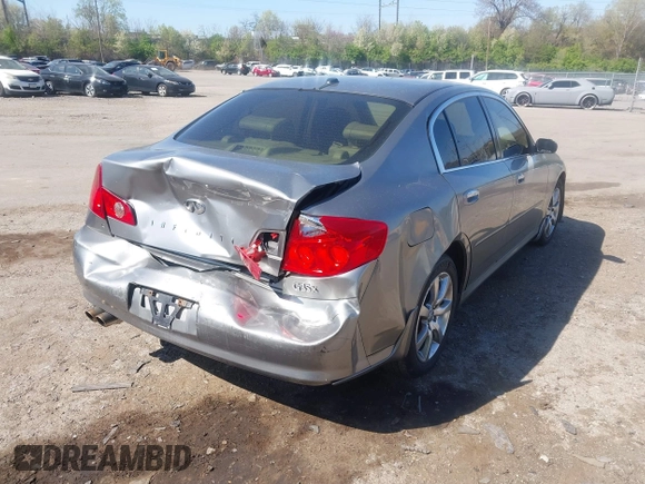 2005 Infiniti G35 with VIN JNKCV51F15M308050, listed as a IAAI auction lot 42048464 with Not Provided miles. Bid and sale history available at carsss.com. Image 6.