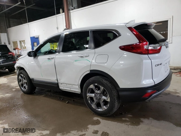 2019 Honda CR-V EX-L with VIN 5J6RW2H84KL037575, listed as a Copart auction lot 51973825 with 45,415 mi miles and Salvage Title. Bid and sale history available at carsss.com. Image 2.