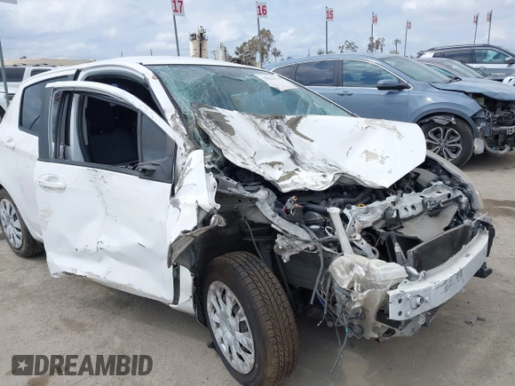 2015 Toyota Yaris L with VIN VNKKTUD39FA027316, listed as a IAAI auction lot 39022940 with 110,063 mi miles and . Bid and sale history available at DreamBid. Image 6.