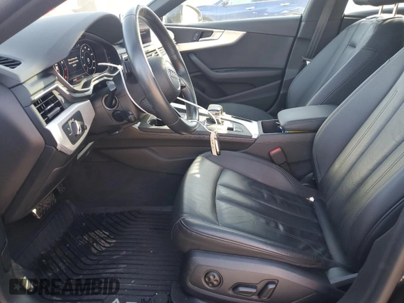 2018 Audi A5 Sportback Premium Plus with VIN WAUBNCF50JA042904, listed as a Copart auction lot 45900394 with 42,288 mi miles. Bid and sale history available at carsss.com. Image 7.