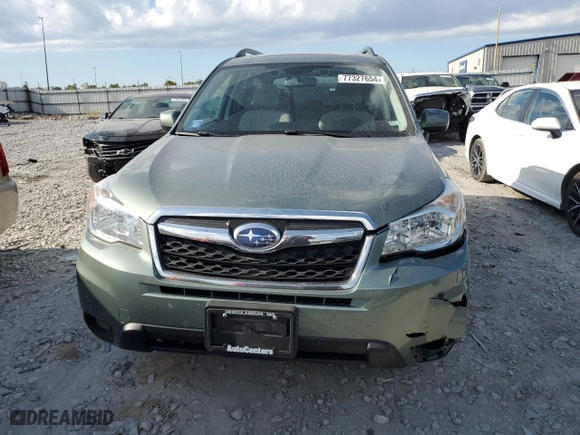 2016 Subaru Forester 2.5i Premium with VIN JF2SJAFC2GH562508, listed as a Copart auction lot 77327654 with 120,262 mi miles and Salvage Title. Bid and sale history available at carsss.com. Image 5.