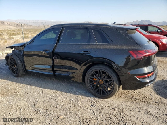 2021 Audi e-tron Premium with VIN WA1AAAGE2MB023969, listed as a Copart auction lot 66912434 with 30,552 mi miles and Salvage Title. Bid and sale history available at carsss.com. Image 2.