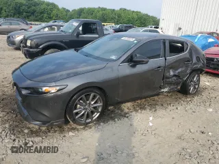 2019 Mazda 3 with VIN JM1BPAJMXK1119912, listed as a Copart auction lot 59708825 with 50,459 mi miles and Salvage title. Bid and sale history available at DreamBid. Image 1.