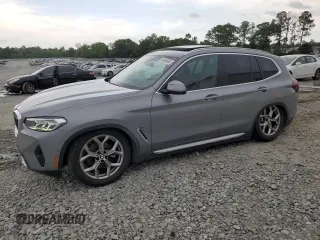 2023 BMW X3 xDrive30i with VIN 5UX53DP04P9S68659, listed as a Copart auction lot 54368385 with 26,650 mi miles and Salvage Title. Bid and sale history available at DreamBid. Image 1.