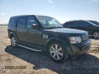 2013 Land Rover LR4 Lux with VIN SALAK2D42DA698563, listed as a Copart auction lot 46636705 with 155,434 mi miles and Clean title. Bid and sale history available at DreamBid. Image 4.
