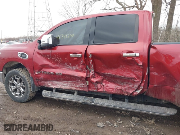 2017 Nissan Titan XD PRO-4X with VIN 1N6BA1F41HN570333, listed as a IAAI auction lot 41741250 with 62,948 mi miles. Bid and sale history available at carsss.com. Image 14.