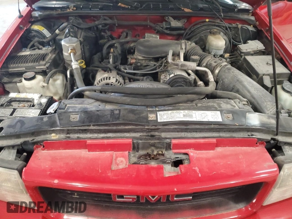 2000 GMC Sonoma SLS w/1SJ Pkg with VIN 1GTCT19W3Y8139635, listed as a Copart auction lot 49481715 with 180,926 mi miles and Salvage Title. Bid and sale history available at carsss.com. Image 11.