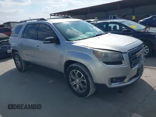 2014 GMC Acadia SLT z VIN 1GKKVRKD4EJ325075, wystawiony jako IAAI lot #40836457 z przebiegiem 148 552 mil mil oraz . Historia ofert i sprzedaży dostępna na DreamBid. Obrazek 1.