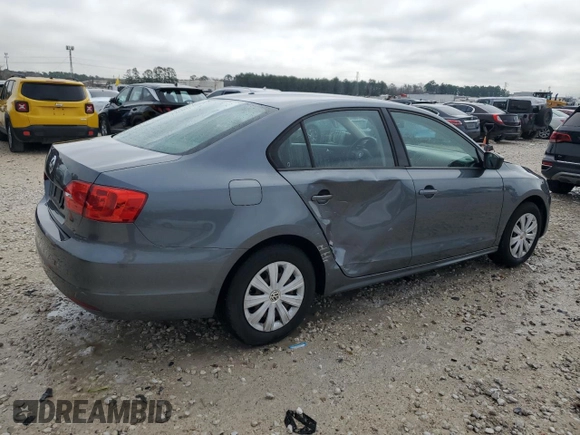 2014 Volkswagen Jetta Sedan S with VIN 3VW2K7AJ9EM405178, listed as a Copart auction lot 46614155 with 87,894 mi miles and Clean Title. Bid and sale history available at carsss.com. Image 3.