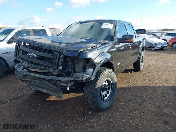 2013 Ford F-150 XL with VIN 1FTFW1CT2DKG31296, listed as a IAAI auction lot 41429841 with 0 mi miles. Bid and sale history available at carsss.com. Image 2.