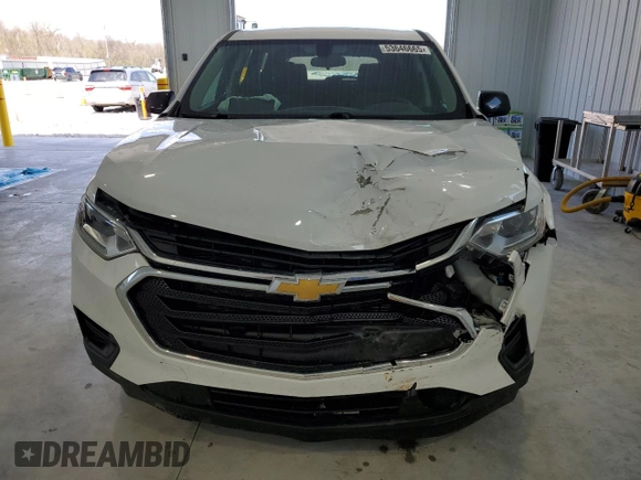 2020 Chevrolet Traverse LS with VIN 1GNERFKW8LJ314419, listed as a Copart auction lot 53646665 with 67,630 mi miles and Salvage Title. Bid and sale history available at carsss.com. Image 5.