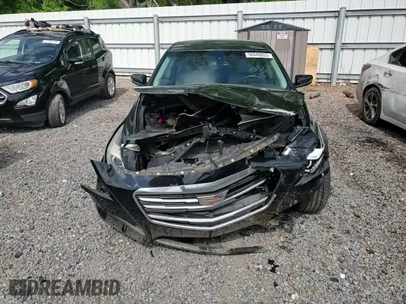 2015 Cadillac CTS RWD with VIN 1G6AP5SX7F0142090, listed as a Copart auction lot 50448055 with 74,245 mi miles and Salvage title. Bid and sale history available at DreamBid. Image 11.
