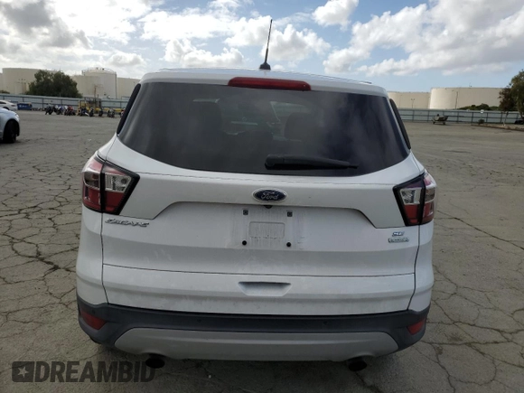 2017 Ford Escape SE with VIN 1FMCU0GD1HUE56308, listed as a Copart auction lot 50808615 with 97,780 mi miles and Salvage Title. Bid and sale history available at carsss.com. Image 6.