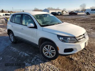 2012 Volkswagen Tiguan LE with VIN WVGAV7AXXCW568697, listed as a Copart auction lot 43210435 with 181,249 mi miles and Salvage title. Bid and sale history available at DreamBid. Image 4.