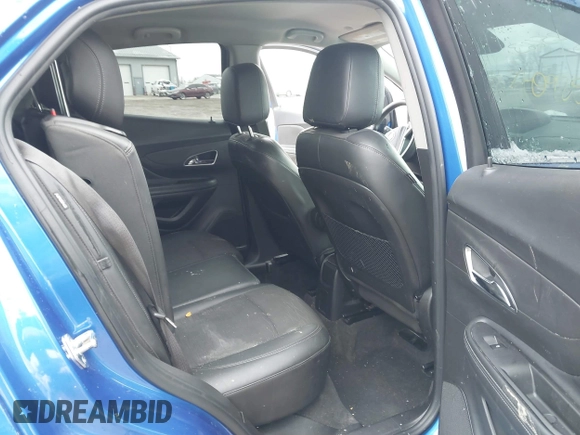 2016 Buick Encore with VIN KL4CJASB5GB716352, listed as a IAAI auction lot 40925663 with 108,049 mi miles and . Bid and sale history available at carsss.com. Image 8.