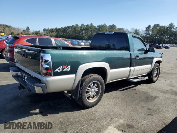2003 Chevrolet Silverado 1500 LS with VIN 1GCEK14V23Z259763, listed as a Copart auction lot 49145915 with 104,897 mi miles and Salvage Title. Bid and sale history available at DreamBid. Image 3.