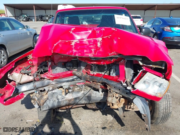 2004 Ford Ranger XL with VIN 1FTYR10D54PB40947, listed as a IAAI auction lot 41976657 with 65,673 mi miles. Bid and sale history available at carsss.com. Image 6.