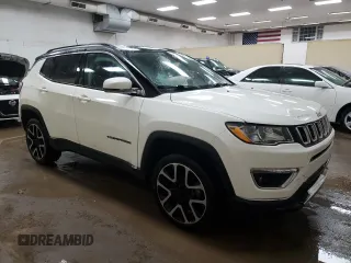 2018 Jeep Compass Limited with VIN 3C4NJDCB9JT290668, listed as a Copart auction lot 46495945 with 74,112 mi miles and Clean Title. Bid and sale history available at DreamBid. Image 4.