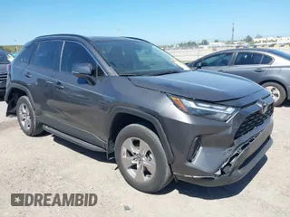2023 Toyota RAV4 XLE with VIN 2T3W1RFV2PW250599, listed as a IAAI auction lot 41738576 with 40,111 mi miles. Bid and sale history available at carsss.com. Image 1.