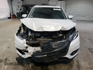 2022 Honda HR-V EX-L with VIN 3CZRU6H76NM736228, listed as a Copart auction lot 49910815 with 18,211 mi miles and Salvage Title. Bid and sale history available at carsss.com. Image 5.