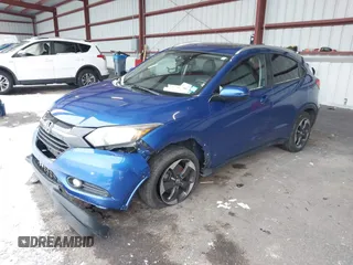 2018 Honda HR-V EX-L Navi with VIN 3CZRU6H70JM721301, listed as a IAAI auction lot 41212471 with 78,691 mi miles. Bid and sale history available at carsss.com. Image 17.