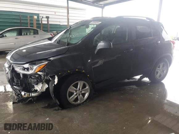 2022 Chevrolet Trax LT with VIN KL7CJLSM9NB502395, listed as a Copart auction lot 83954094 with 51,759 mi miles and Salvage Title. Bid and sale history available at carsss.com. Image 1.