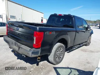2022 Ford Super Duty F-250 SRW XL with VIN 1FT7W2B62NED69589, listed as a IAAI auction lot 41630757 with 98,748 mi miles. Bid and sale history available at carsss.com. Image 4.