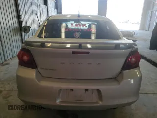 2012 Dodge Avenger SE with VIN 1C3CDZAG8CN291344, listed as a Copart auction lot 49129345 with 187,737 mi miles and Salvage Title. Bid and sale history available at DreamBid. Image 6.