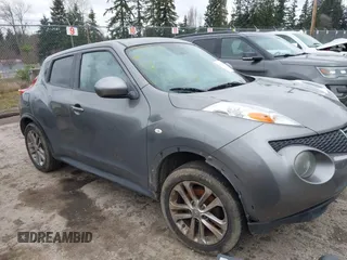 2011 Nissan Juke SL with VIN JN8AF5MV1BT008779, listed as a IAAI auction lot 41733577 with 163,072 mi miles. Bid and sale history available at carsss.com. Image 1.