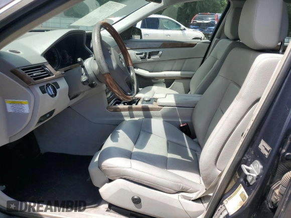 2012 Mercedes-Benz E 350 Luxury with VIN WDDHF8JB2CA574166, listed as a Copart auction lot 56751195 with 92,138 mi miles and Salvage title. Bid and sale history available at DreamBid. Image 7.