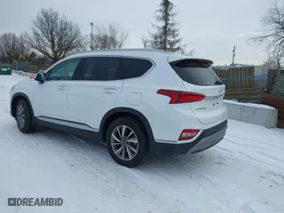 2020 Hyundai Santa Fe SEL with VIN 5NMS33AD7LH289661, listed as a IAAI auction lot 41613392 with 22,115 mi miles. Bid and sale history available at carsss.com. Image 3.