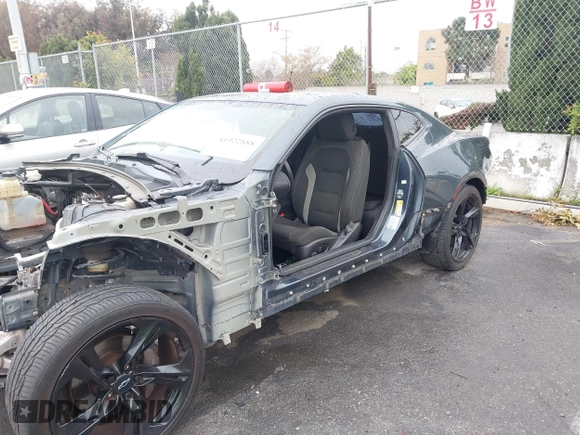 2020 Chevrolet Camaro 1SS with VIN 1G1FF1R72L0102427, listed as a IAAI auction lot 41922888 with Not Provided miles and . Bid and sale history available at DreamBid. Image 6.