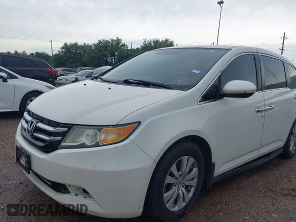 2015 Honda Odyssey EX-L z VIN 5FNRL5H63FB072731, wystawiony jako IAAI lot #42374915 z przebiegiem 224 635 mil mil oraz . Historia ofert i sprzedaży dostępna na DreamBid. Obrazek 6.