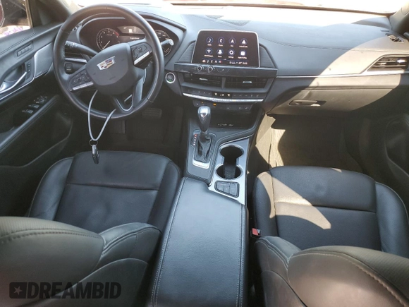 2024 Cadillac CT4 Premium Luxury z VIN 1G6DB5RK2R0100629, wystawiony jako Copart lot #76079204 z przebiegiem 23 279 mil mil oraz Czysty tytuł • Clean title. Historia ofert i sprzedaży dostępna na DreamBid. Obrazek 8.