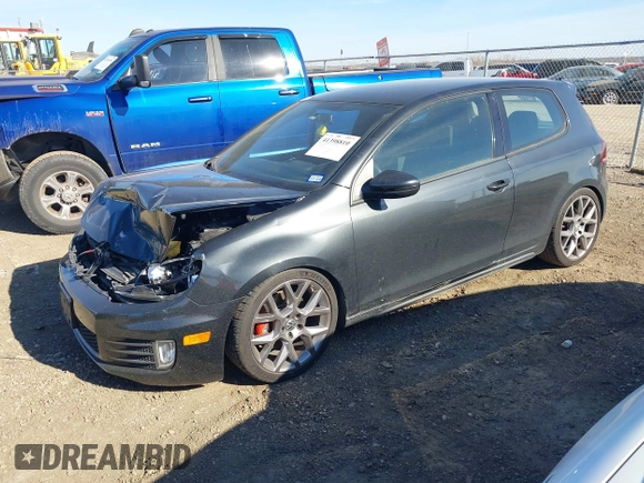 2012 Volkswagen GTI w/Conv & Sunroof with VIN WVWEV7AJ6CW161963, listed as a IAAI auction lot 41398810 with 172,582 mi miles and . Bid and sale history available at DreamBid. Image 19.