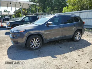2014 Jeep Cherokee Limited with VIN 1C4PJMDB3EW249699, listed as a Copart auction lot 55488645 with 153,059 mi miles and Clean Title. Bid and sale history available at carsss.com. Image 1.