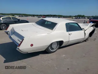 1970 Cadillac Eldorado z VIN H0257914, wystawiony jako Copart lot #52807145 z przebiegiem 46 277 mil mil oraz Szkoda całkowita • Salvage title. Historia ofert i sprzedaży dostępna na DreamBid. Obrazek 3.