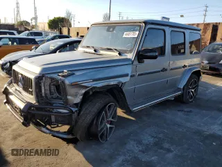 2019 Mercedes-Benz G 63 AMG with VIN WDCYC7HJ5KX326462, listed as a Copart auction lot 44461785 with 38,003 mi miles and Salvage Title. Bid and sale history available at DreamBid. Image 1.