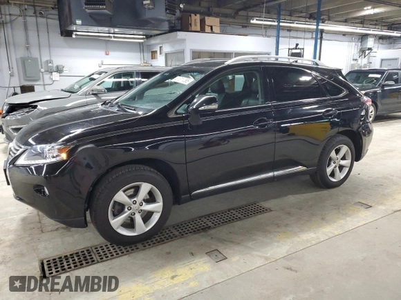 2014 Lexus RX 350 with VIN 2T2BK1BA6EC239883, listed as a Copart auction lot 51311095 with 104,189 mi miles and Salvage Title. Bid and sale history available at DreamBid. Image 1.