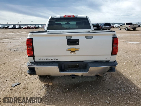 2014 Chevrolet Silverado 1500 LT with VIN 3GCUKREC6EG367958, listed as a Copart auction lot 55169595 with 278,900 mi miles and Salvage Title. Bid and sale history available at DreamBid. Image 6.