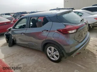 2024 Nissan Kicks S with VIN 3N1CP5BV2RL537969, listed as a Copart auction lot 45606845 with 10,257 mi miles and Salvage Title. Bid and sale history available at carsss.com. Image 2.