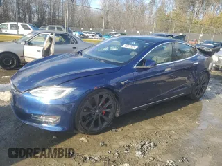 2020 Tesla Model S Performance with VIN 5YJSA1E47LF402269, listed as a Copart auction lot 88001975 with 0 mi miles and Salvage Title. Bid and sale history available at carsss.com. Image 1.