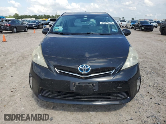 2014 Toyota Prius Two with VIN JTDZN3EU1E3328989, listed as a Copart auction lot 53816595 with 171,025 mi miles and Salvage Title. Bid and sale history available at DreamBid. Image 5.