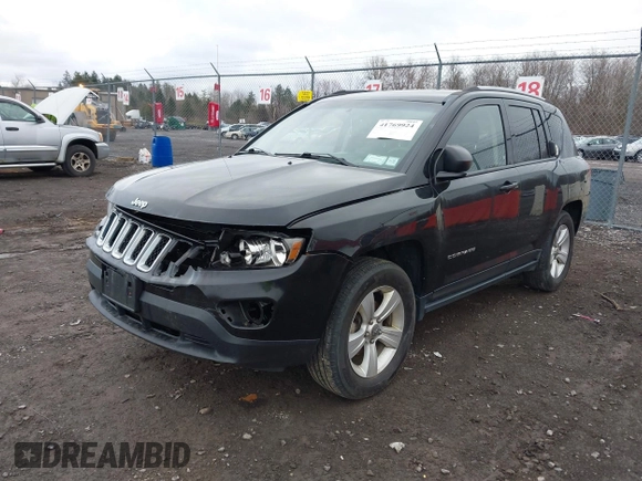 2016 Jeep Compass 75th Anniversary with VIN 1C4NJCBB9GD506531, listed as a IAAI auction lot 41769924 with 123,752 mi miles and . Bid and sale history available at DreamBid. Image 2.