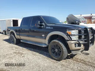 2014 Ford Super Duty F-250 SRW XL with VIN 1FT7W2BT8EEA53104, listed as a Copart auction lot 47378485 with 0 mi miles and Salvage Title. Bid and sale history available at carsss.com. Image 4.